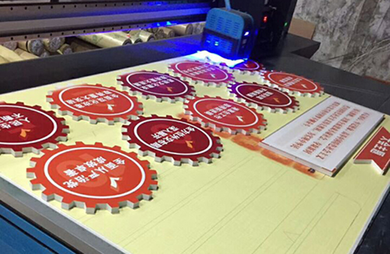 Chevron board printing