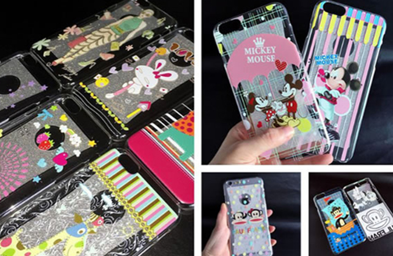 Phone case printing